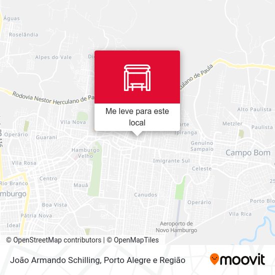 João Armando Schilling mapa