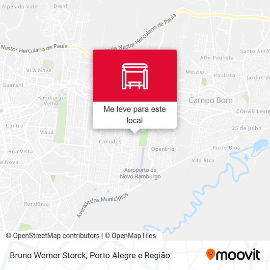 Bruno Werner Storck mapa