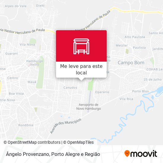 Ângelo Provenzano mapa
