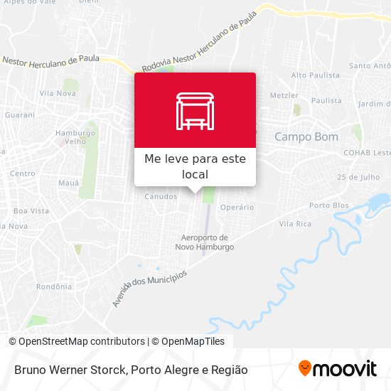 Bruno Werner Storck mapa