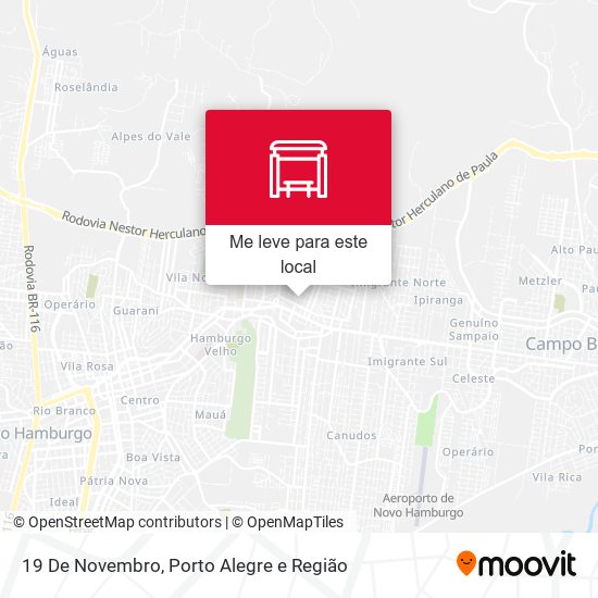 19 De Novembro mapa