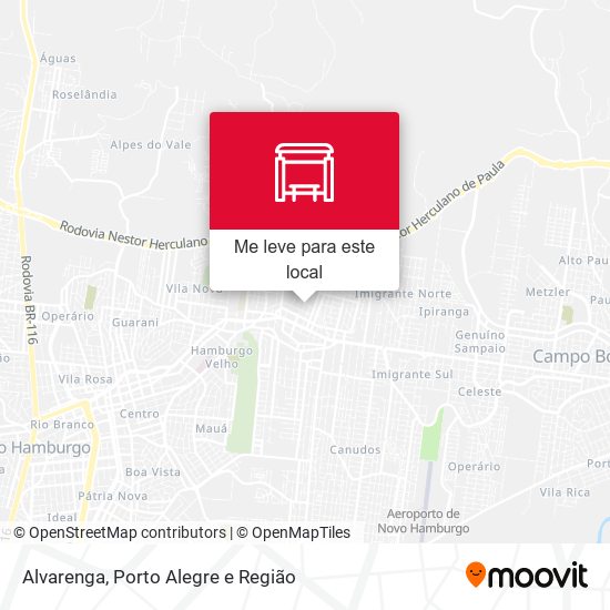Alvarenga mapa