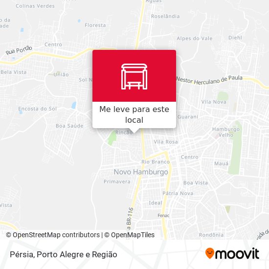 Pérsia mapa