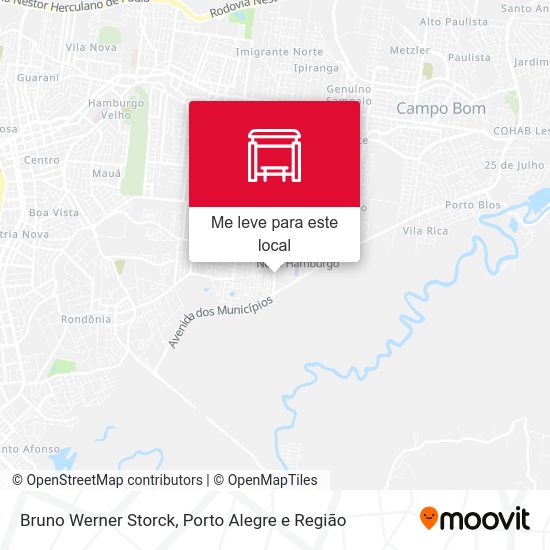Bruno Werner Storck mapa