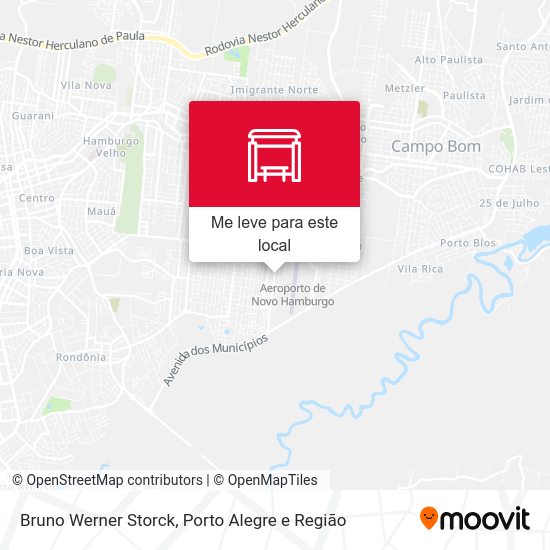 Bruno Werner Storck mapa