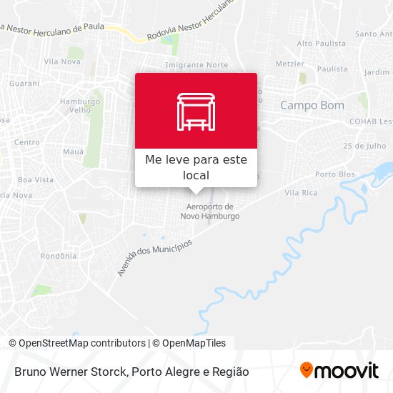 Bruno Werner Storck mapa