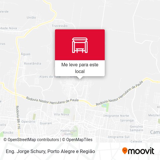 Eng. Jorge Schury mapa