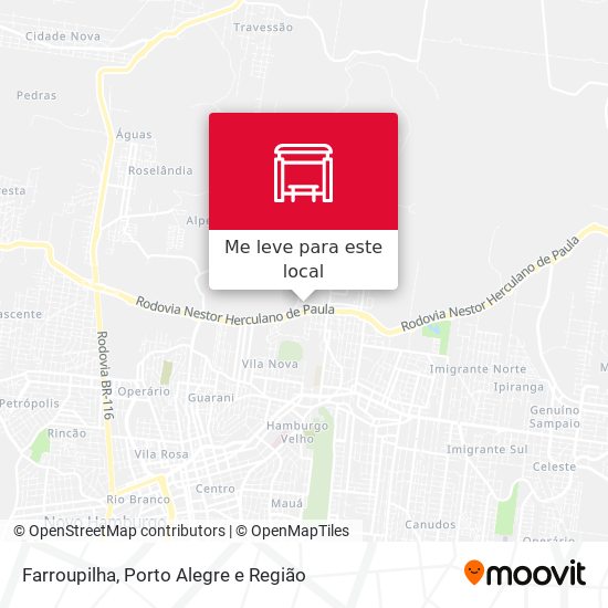 Farroupilha mapa