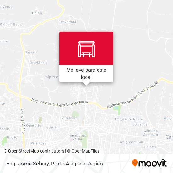 Eng. Jorge Schury mapa
