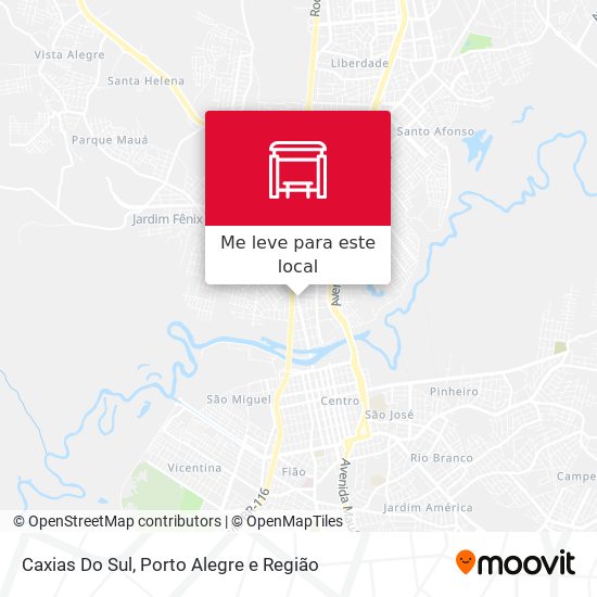 Caxias Do Sul mapa