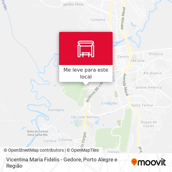 Vicentina Maria Fidélis - Gedore mapa