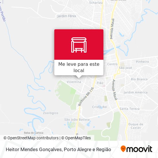 Heitor Mendes Gonçalves mapa