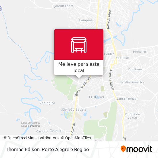 Thomas Edison mapa