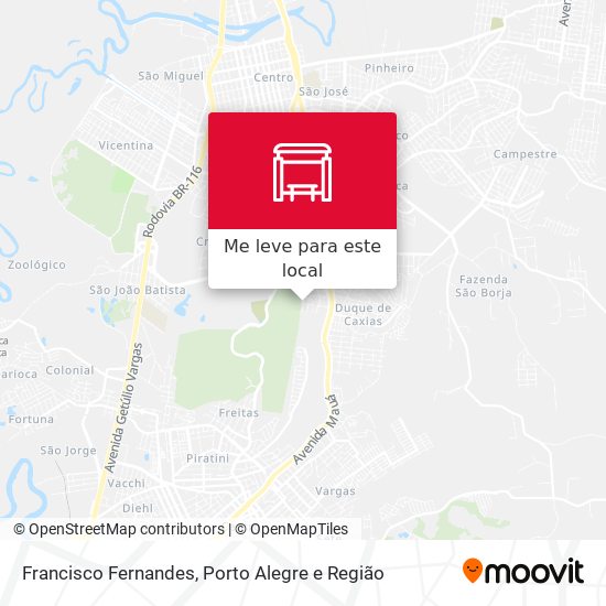 Francisco Fernandes mapa