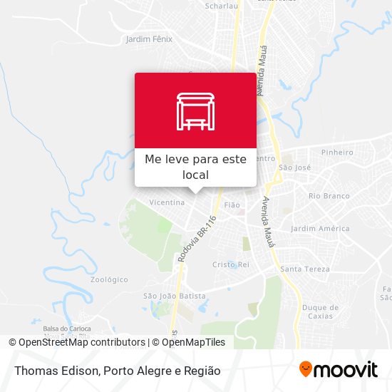 Thomas Edison mapa