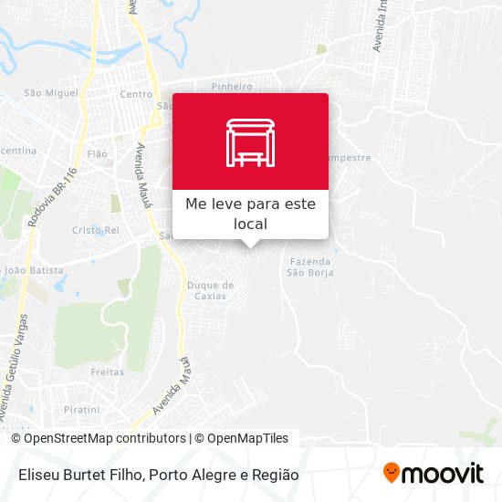 Eliseu Burtet Filho mapa