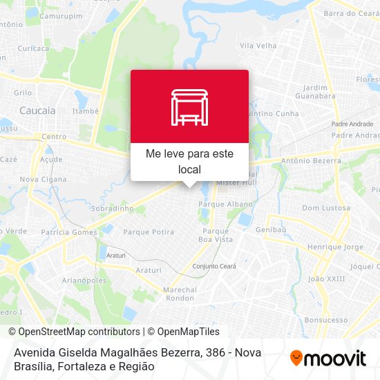 Avenida Giselda Magalhães Bezerra, 386 - Nova Brasília mapa