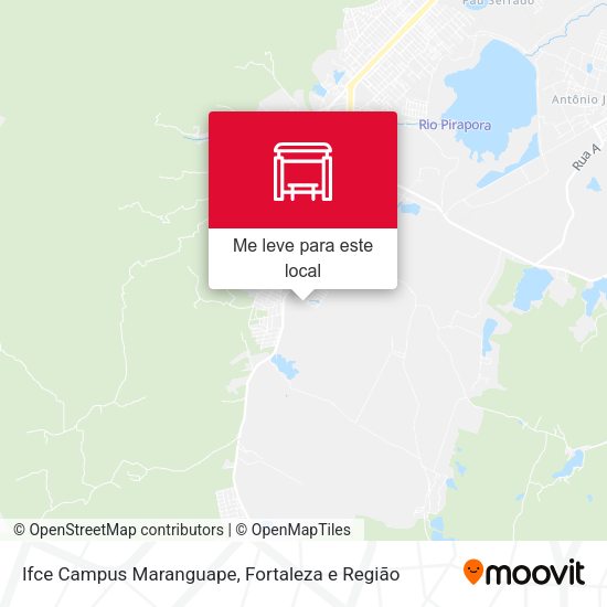 Ifce Campus Maranguape mapa