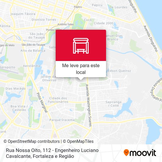 Rua Nossa Oito, 112 - Engenheiro Luciano Cavalcante mapa