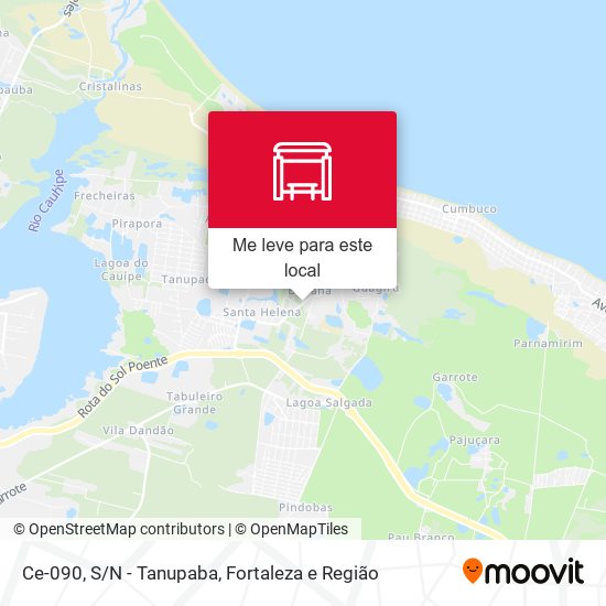 Ce-090, S/N - Tanupaba mapa