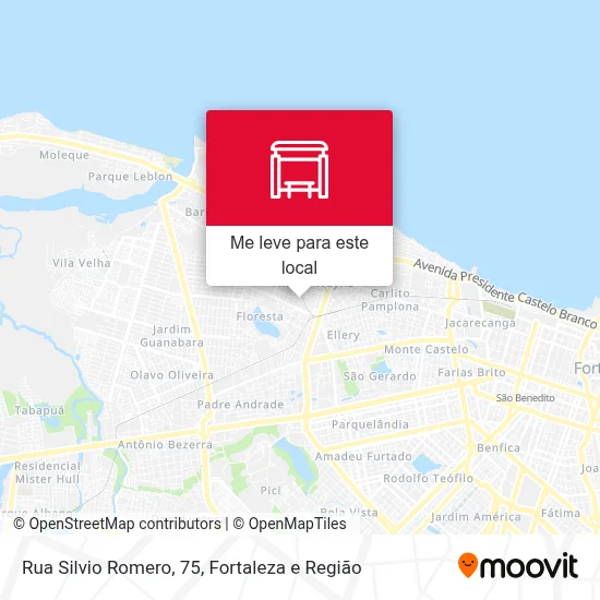 Rua Silvio Romero, 75 mapa