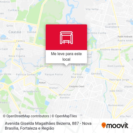 Avenida Giselda Magalhães Bezerra, 887 - Nova Brasília mapa