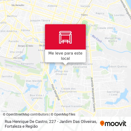 Rua Henrique De Castro, 227 - Jardim Das Oliveiras mapa