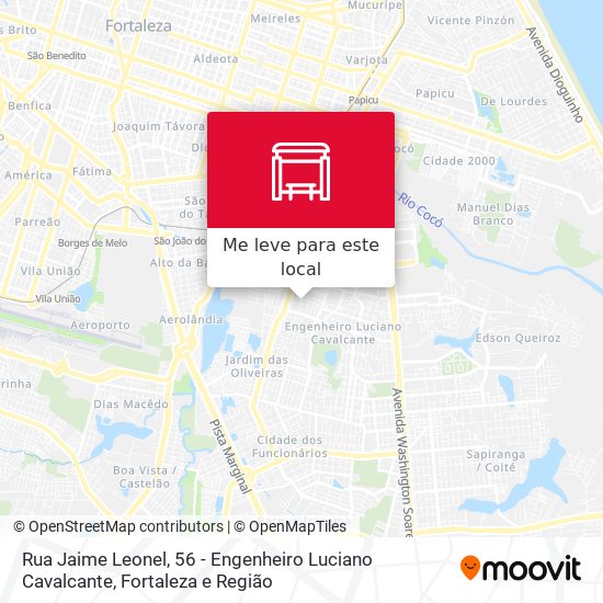 Rua Jaime Leonel, 56 - Engenheiro Luciano Cavalcante mapa
