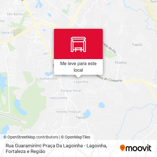 Rua Guaramirim| Praça Da Lagoinha - Lagoinha mapa