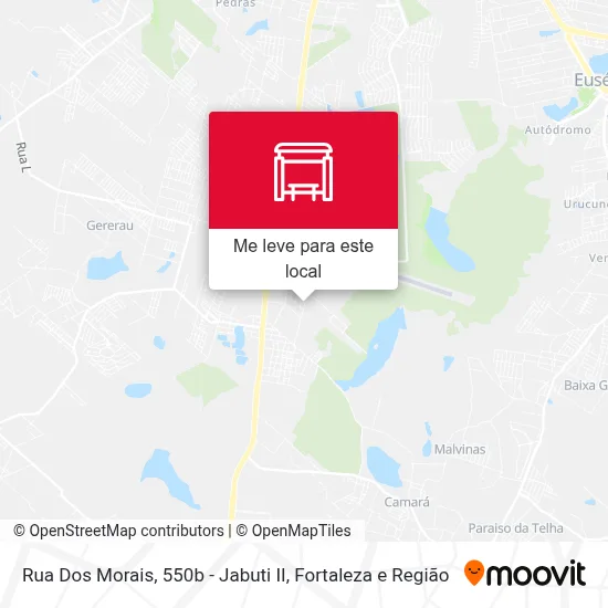 Rua Dos Morais, 550b - Jabuti II mapa