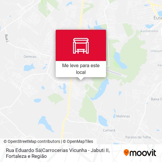 Rua Eduardo Sá|Carrocerias Vicunha - Jabuti II mapa