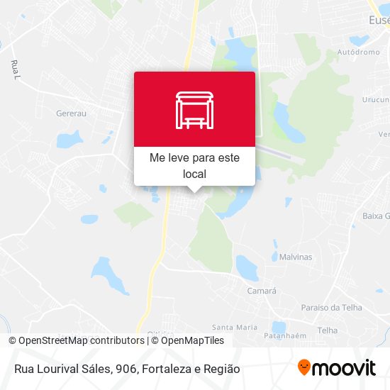 Rua Lourival Sáles, 906 mapa