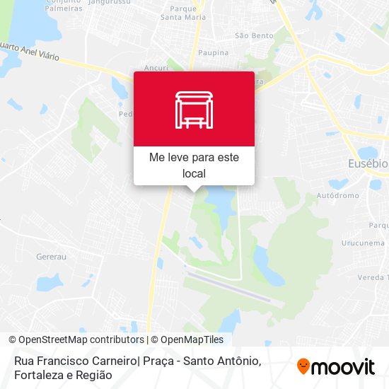 Rua Francisco Carneiro| Praça - Santo Antônio mapa