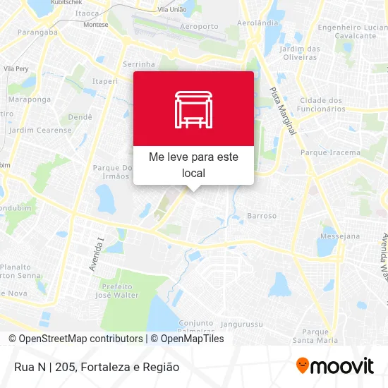Rua N | 205 mapa