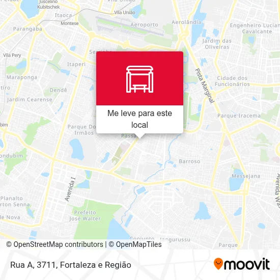 Rua A, 3711 mapa