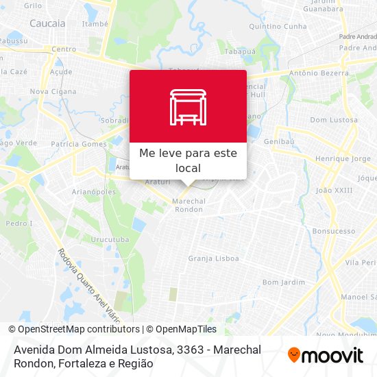 Avenida Dom Almeida Lustosa, 3363 - Marechal Rondon mapa
