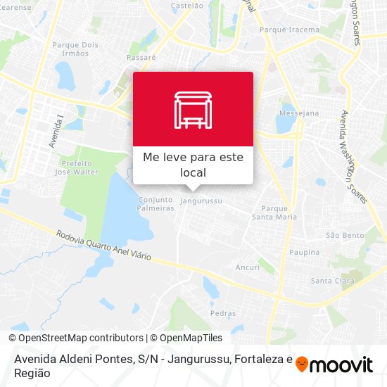 Avenida Aldeni Pontes, S / N - Jangurussu mapa
