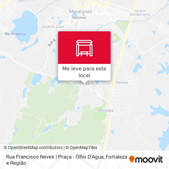 Rua Francisco Neves | Praça - Olho D'Agua mapa