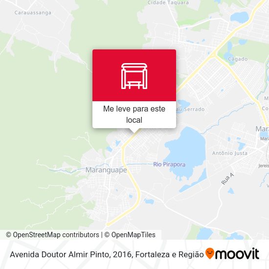 Avenida Doutor Almir Pinto, 2016 mapa