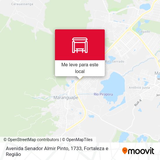 Avenida Senador Almir Pinto, 1733 mapa