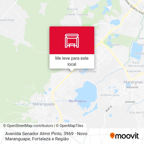 Avenida Senador Almir Pinto, 3969 - Novo Maranguape mapa