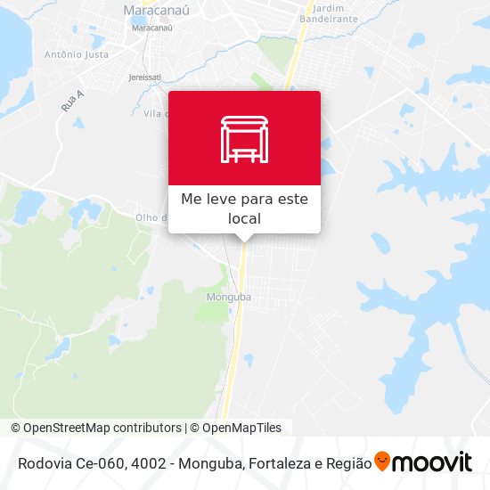 Rodovia Ce-060, 4002 - Monguba mapa