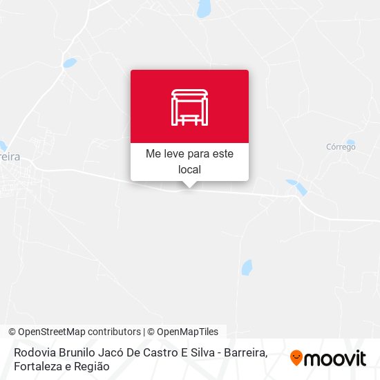 Rodovia Brunilo Jacó De Castro E Silva - Barreira mapa