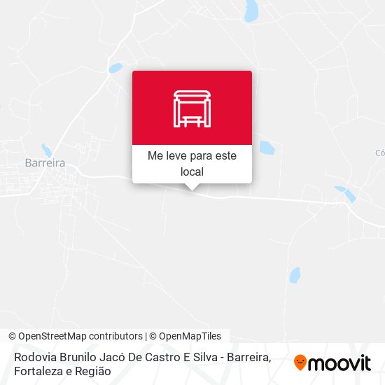 Rodovia Brunilo Jacó De Castro E Silva - Barreira mapa