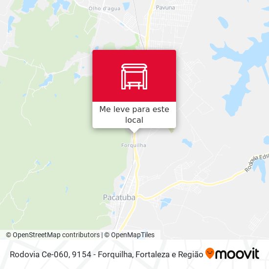 Rodovia Ce-060, 9154 - Forquilha mapa