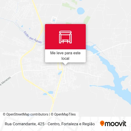 Rua Comandante, 425 - Centro mapa