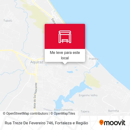 Rua Treze De Fevereiro 746 mapa