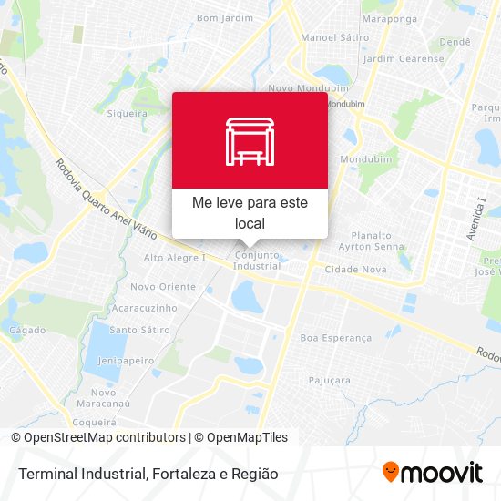 Terminal Industrial mapa