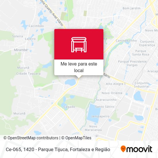 Ce-065, 1420 - Parque Tijuca mapa