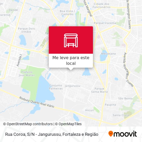 Rua Coroa, S/N - Jangurussu mapa